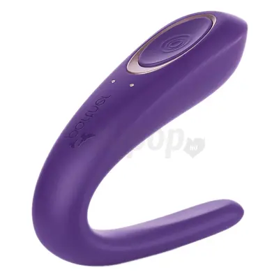 Satisfyer PARTNER - vízálló, akkus párvibrátor (lila)