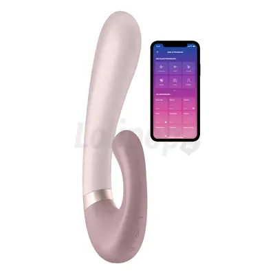 Satisfyer Heat Wave intelligens vibrátor melegítő funkcióval levendula