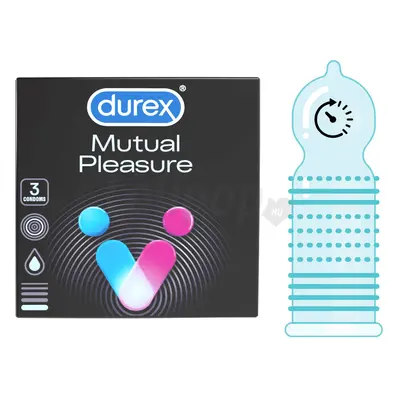 Durex Mutual Pleasure - óvszer (3db)