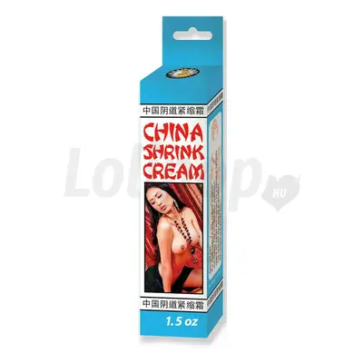 China Shrink Cream hüvely- és végbélszűkítő krém 15 ml