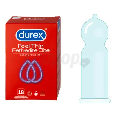 Durex Feel Thin - élethű érzés óvszer (18db)