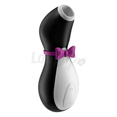 Satisfyer Penguin Next - akkus, vízálló csiklóizgató (fekete-fehér)