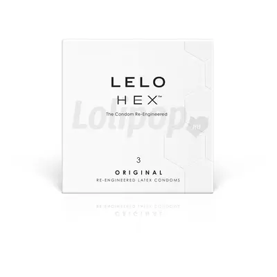 Lelo Hex Original extra vékony óvszer 3 db