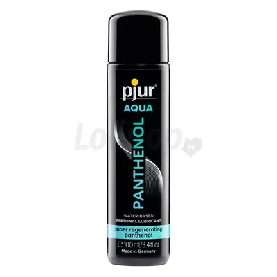 pjur AQUA Panthenol - regeneráló, vízbázisú anál síkosító (100ml)