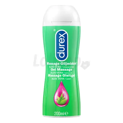 Durex Play 2in1 masszázsolaj - Aloe Vera - 200ml