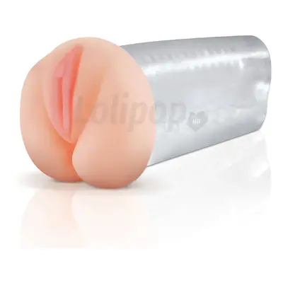 Deluxe See-Thru Stroker átlátszó vagina és popsi