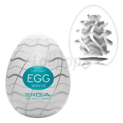 Tenga Egg Wavy II - maszturbációs tojás (1db)