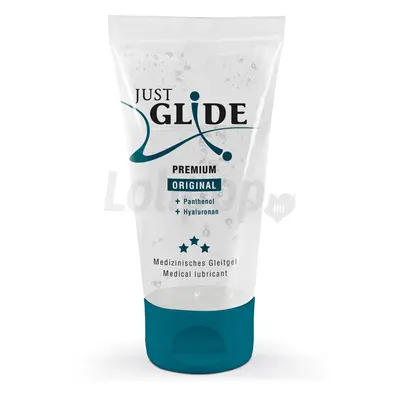 Just Glide Premium Original - vegán, vízbázisú síkosító (50ml)