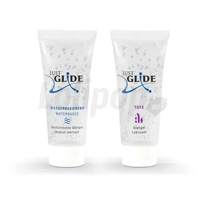 Just Glide Waterbased + Just Glide Toy síkosító szett 40 ml