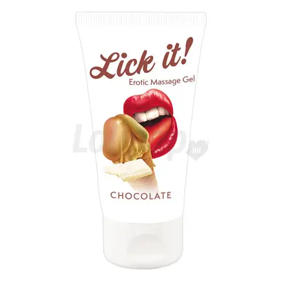 Lick it! - 2in1 ehető síkosító - fehércsoki (50ml)