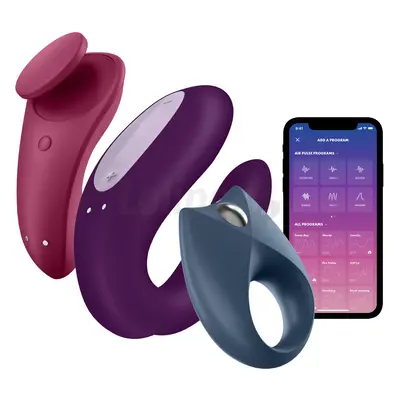 Satisfyer Partner Box 3 smart erotikus segédeszköz készlet