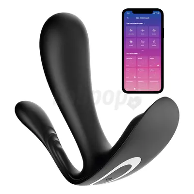 Satisfyer Top Secret - akkus, okos 2 motoros vibrátor (pink)