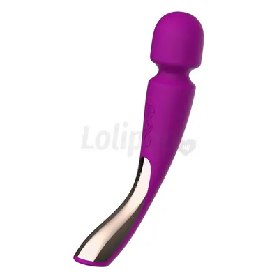 LELO Smart Wand 2 - közepes - akkus, masszírozó vibrátor (lila)