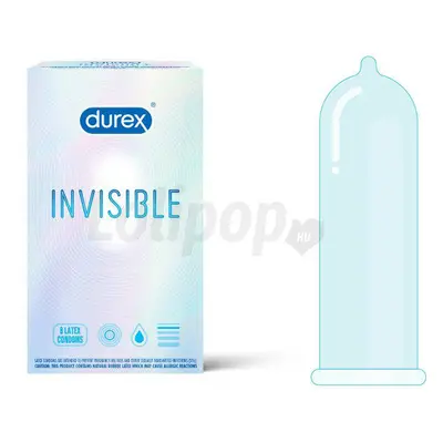 Durex Invisible - extra vékony, extra síkos 10 db