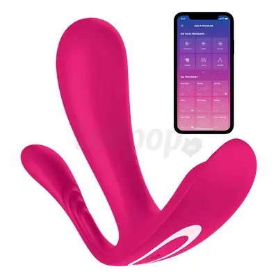 Satisfyer Top Secret - akkus, okos 2 motoros vibrátor (pink)