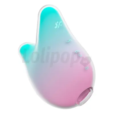 Satisfyer Mermaid Vibes pulzáló és rezgő stimulátor rózsaszín és zöld