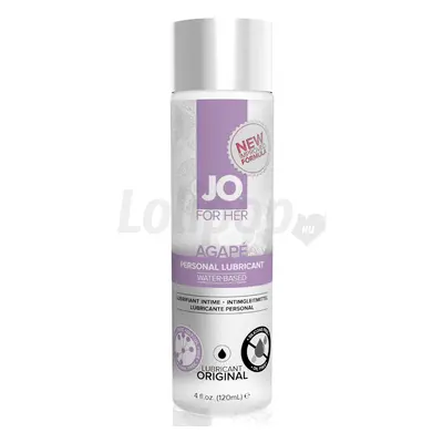 System JO Agape - szenzitív vízbázisú síkosító (120ml)