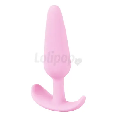 Cuties Mini Butt Plug - szilikon anál dildó - pink (2,1cm)