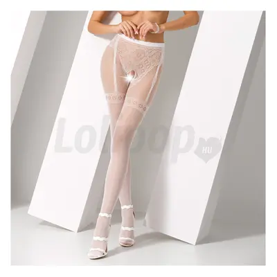 Passion S012 Tights White