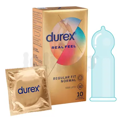 Durex Natural Feeling - latexmentes óvszer (10db)