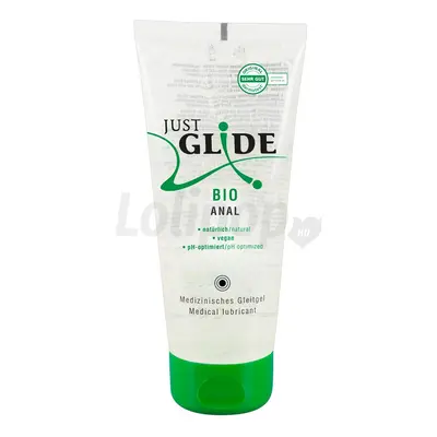 Just Glide Bio - vízbázisú vegán síkosító (200ml)