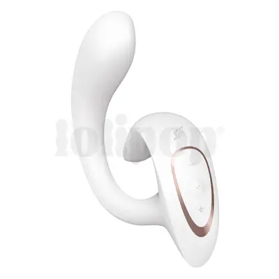 Satisfyer G for Goddess 1 rugalmas csikló és G-pont vibrátor fehér