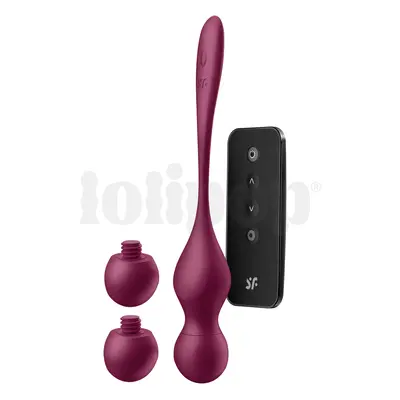 Satisfyer Love Birds Vary Smart újratölthető vibráló gésagolyók változtatható súllyal