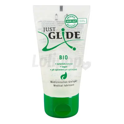 Just Glide Bio - vízbázisú vegán síkosító (50ml)