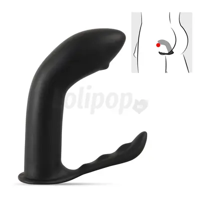 Rebel Silicone Prostate Plug Black