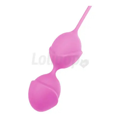 Delight Pussy Lichee Silicone gésagolyók - rózsaszín