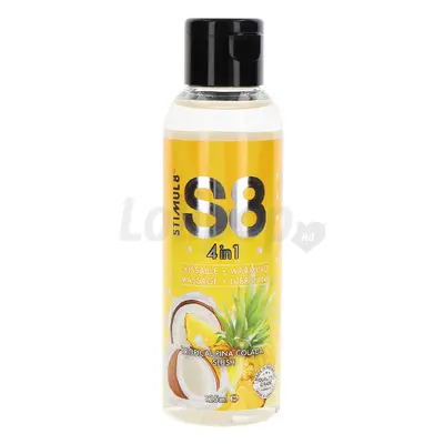 Stimul8 4in1 Dessert Kissable Warming Massage Lubricant Tropical Pina Colada Slush 125ml