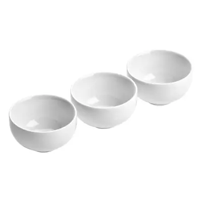 Fehér porcelán szervírozó tál készlet 3 db-os ø 8 cm Entree – Premier Housewares