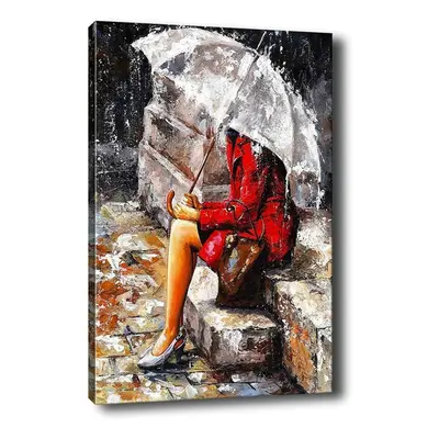 Waiting in the Rain kép, 40 x 60 cm - Tablo Center