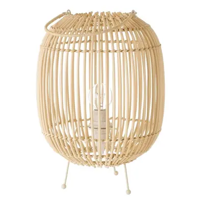 Natúr színű rattan asztali lámpa rattan búrával (magasság 30,5 cm) Natural Way – Casa Selección