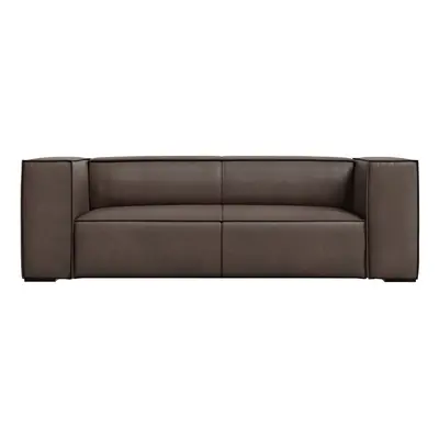 Barna bőr kanapé 212 cm Madame – Windsor & Co Sofas