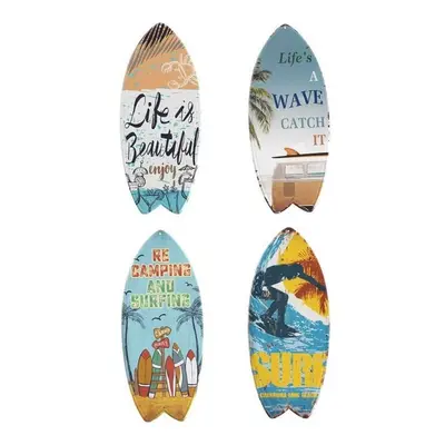 Fém falitábla 40x17 cm Surfboard – Geese