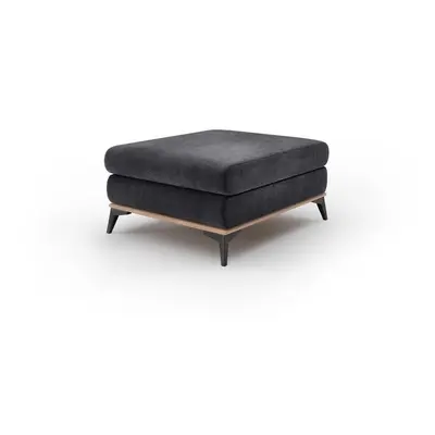 Astre sötétszürke puff bársony kárpittal - Windsor & Co Sofas