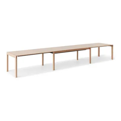 Bővíthető étkezőasztal tölgyfa dekoros asztallappal 96x220 cm Join by Hammel – Hammel Furniture