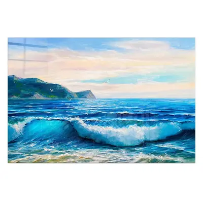 Üveg kép 70x50 cm Horizon – Wallity