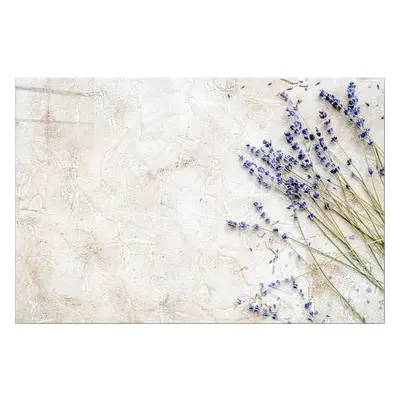 Üveg kép 100x70 cm Lavender – Wallity