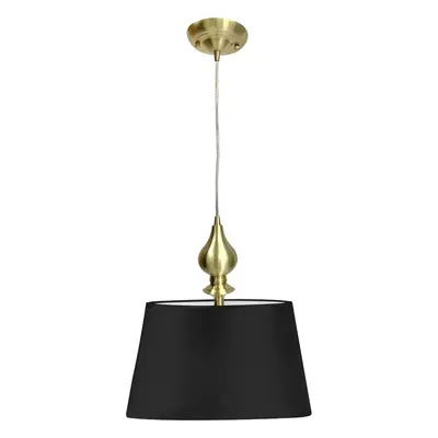 Fekete-aranyszínű függőlámpa ø 35 cm Prima Gold – Candellux Lighting