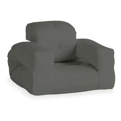 Design OUT™ Hippo Dark Grey kinyitható sötétszürke kültéri fotel - Karup Design