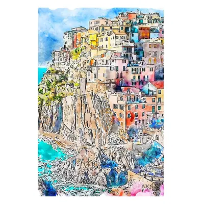 Kép 40x60 cm Manarola – Fedkolor