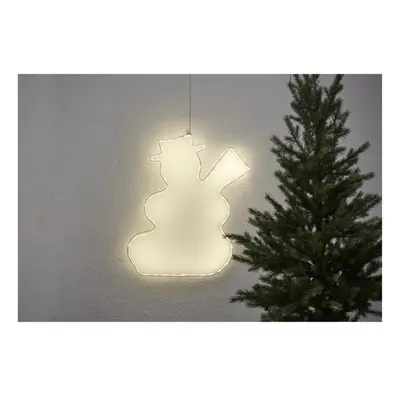 Lumiwall Snowman függő világító LED dekoráció, magasság 50 cm - Star Trading