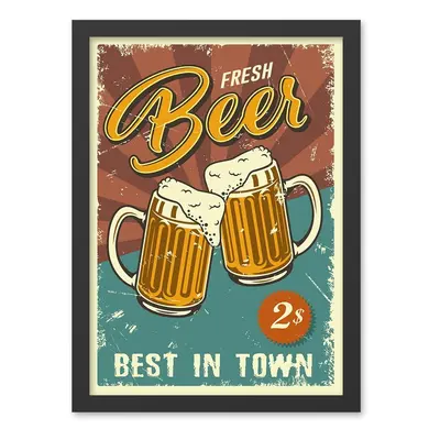 Kép 40x55 cm Beer – Wallity