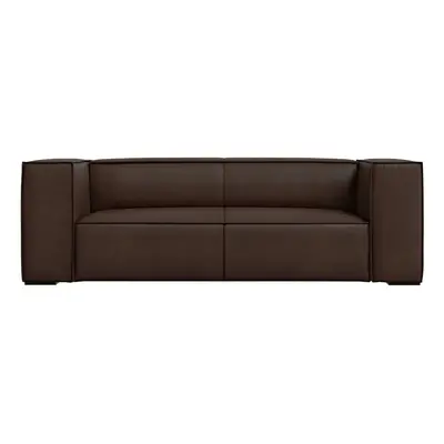 Sötétbarna bőr kanapé 212 cm Madame – Windsor & Co Sofas