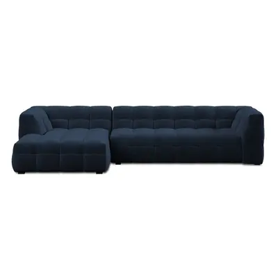 Vesta kék bársony kanapé, bal oldali - Windsor & Co Sofas