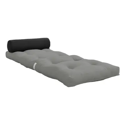 Szürke futon matrac 70x200 cm Wrap Grey/Dark Grey – Karup Design