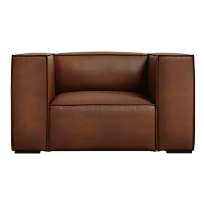 Konyakbarna bőr fotel Madame – Windsor & Co Sofas