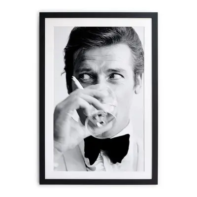 James Bond keretezett poszter, 40 x 30 cm - Little Nice Things